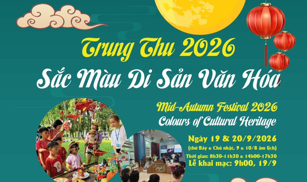 Trải nghiệm sắc màu di sản văn hóa Tết Trung thu