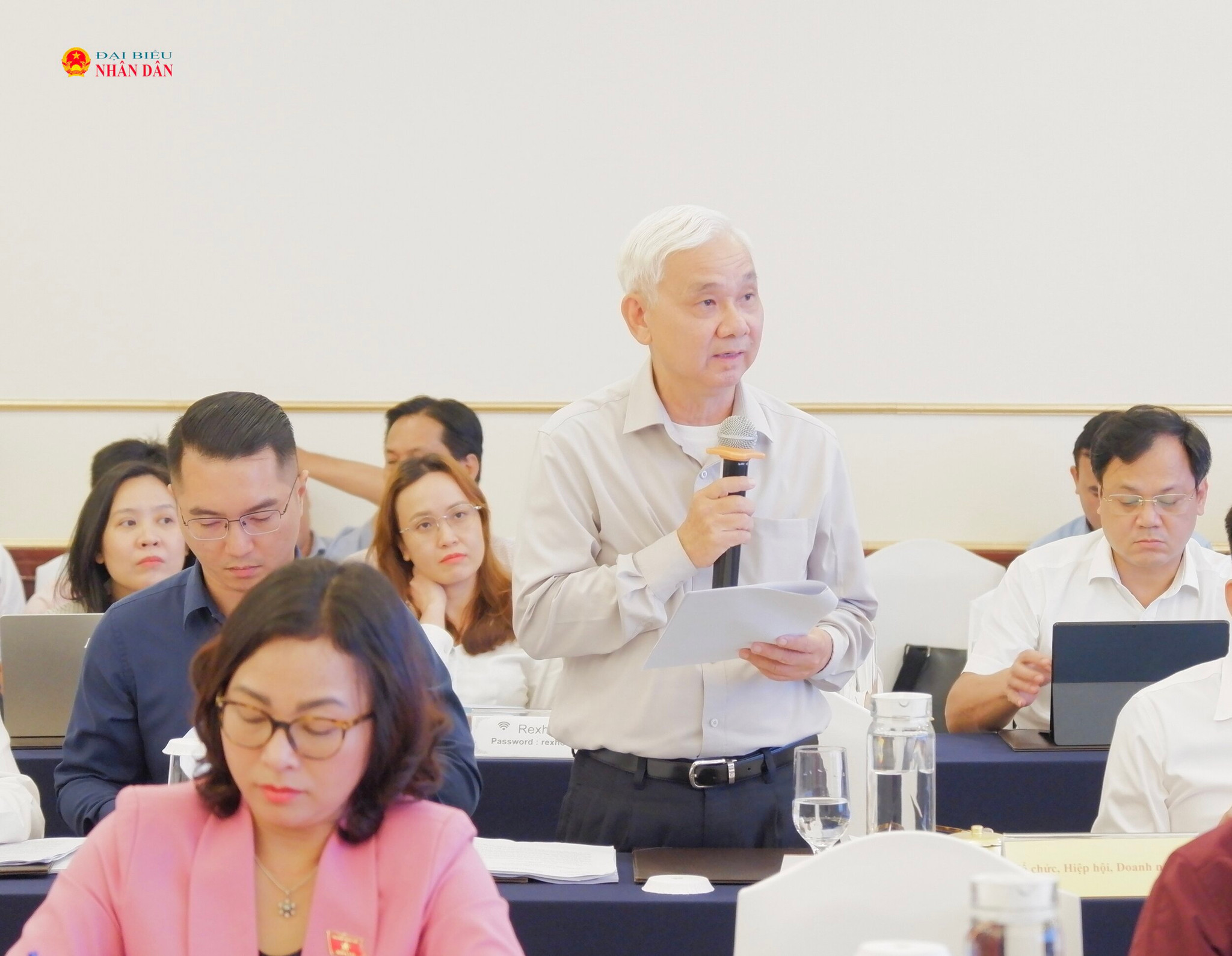 Đại diện Tập đoàn Becamex phát biểu tại hội thảo
