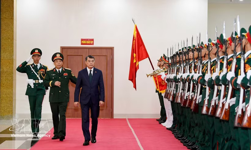 Prime Minister Le Minh Hung attends the opening of the 2026-2027 academic year at the National Defence Academy in Hanoi on September 15. (Photo: VNA)