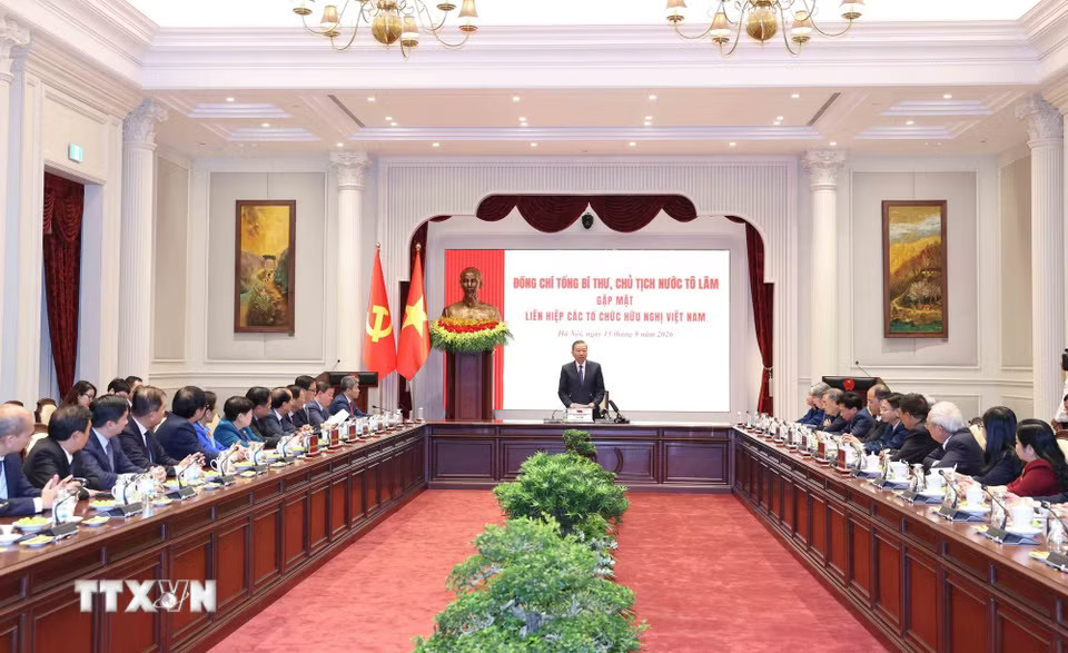 Tổng Bí thư, Chủ tịch nước Tô Lâm phát biểu
