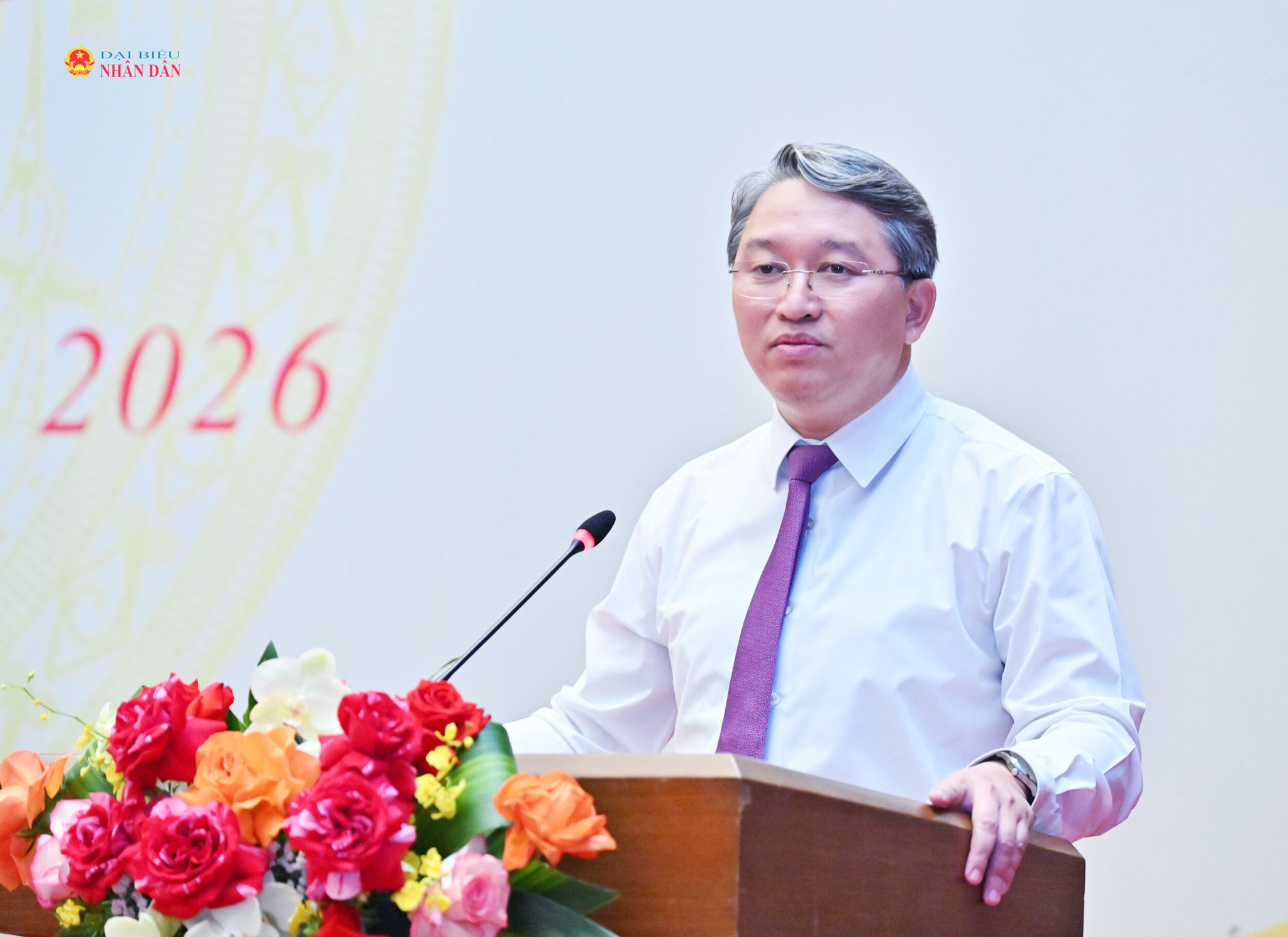 Chánh Văn phòng Trung ương Đảng Nguyễn Hải Ninh phát biểu tại Lễ ký Quy chế phối hợp công tác.