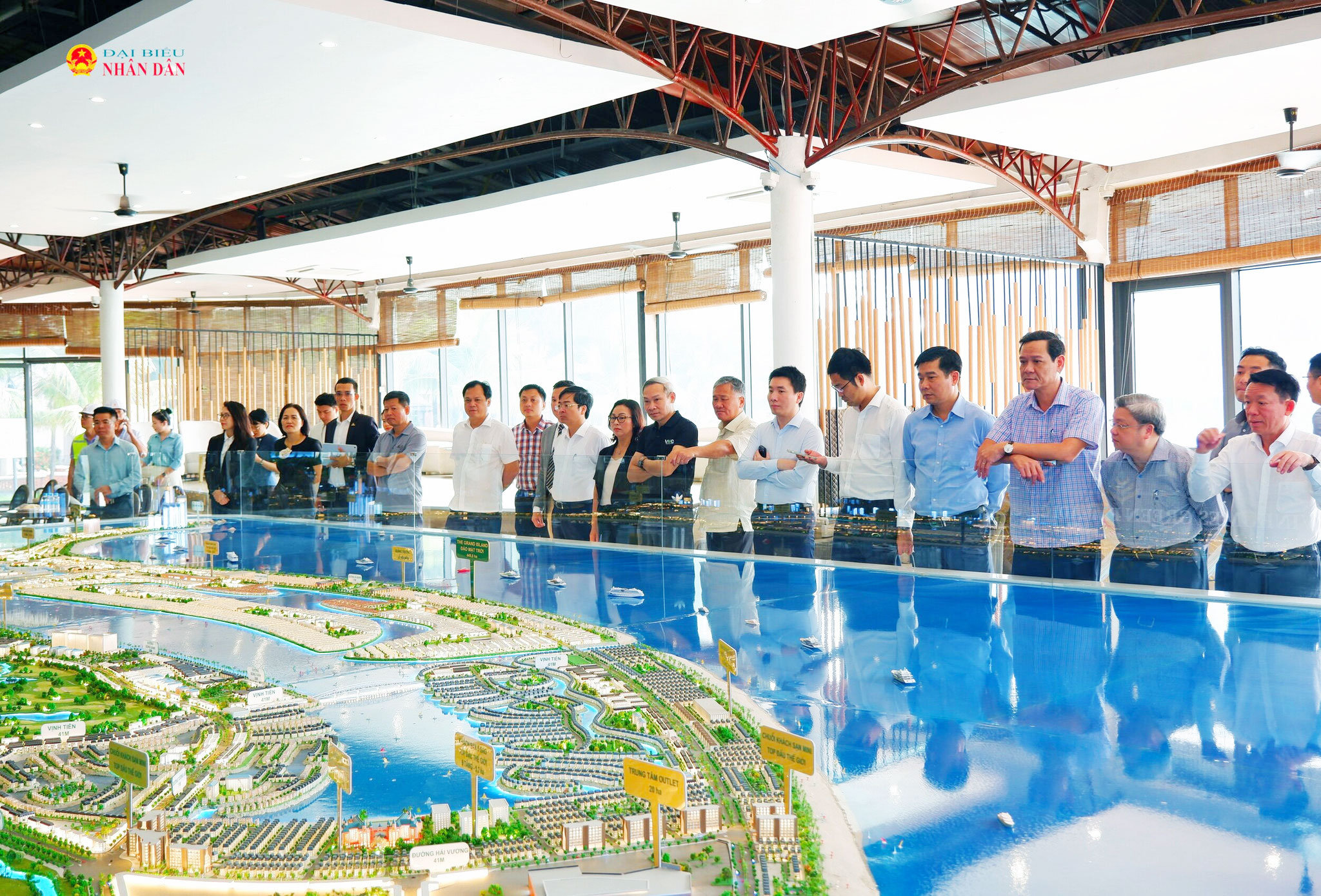 Ủy ban Kinh tế và Tài chính, Ủy ban Pháp luật và Tư pháp khảo sát thực tế tại Khu đô thị du lịch lấn biển Cần Giờ