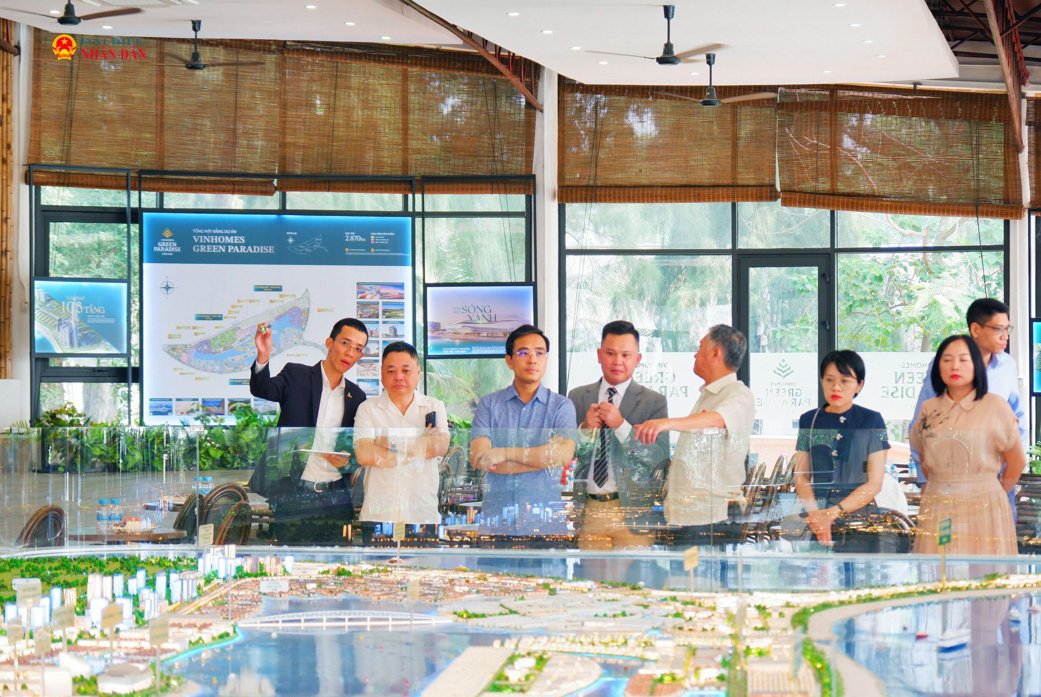 Ủy ban Kinh tế và Tài chính, Ủy ban Pháp luật và Tư pháp khảo sát thực tế tại Khu đô thị du lịch lấn biển Cần Giờ