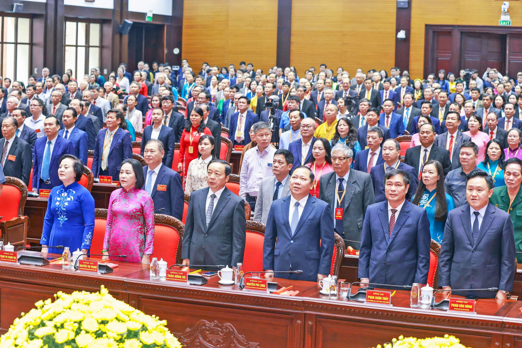 Các đại biểu tham dự Đại hội đại biểu toàn quốc Hội Người cao tuổi Việt Nam lần thứ VII, nhiệm kỳ 2026 - 2031
