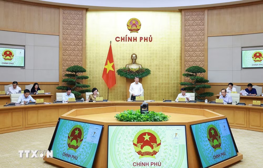 Thủ tướng Lê Minh Hưng chủ trì Phiên họp Chính phủ chuyên đề về xây dựng pháp luật tháng 9 năm 2026