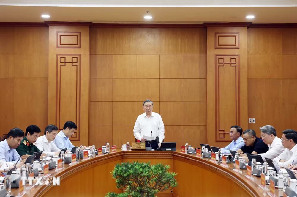Tổng Bí thư, Chủ tịch nước Tô Lâm phát biểu chỉ đạo