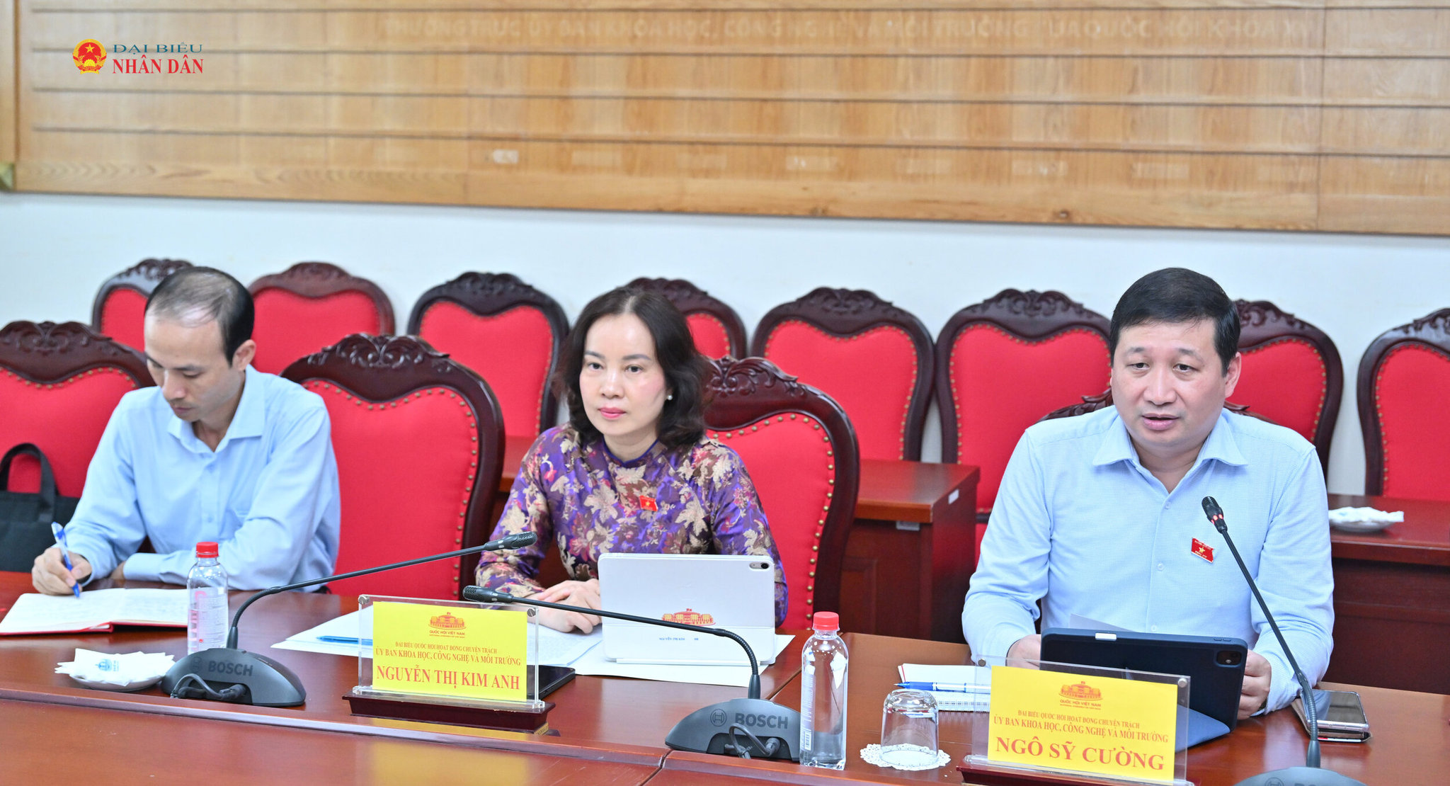 Ủy viên là ĐBQH hoạt động chuyên trách tại Ủy ban Khoa học, Công nghệ và Môi trường Ngô Sỹ Cường