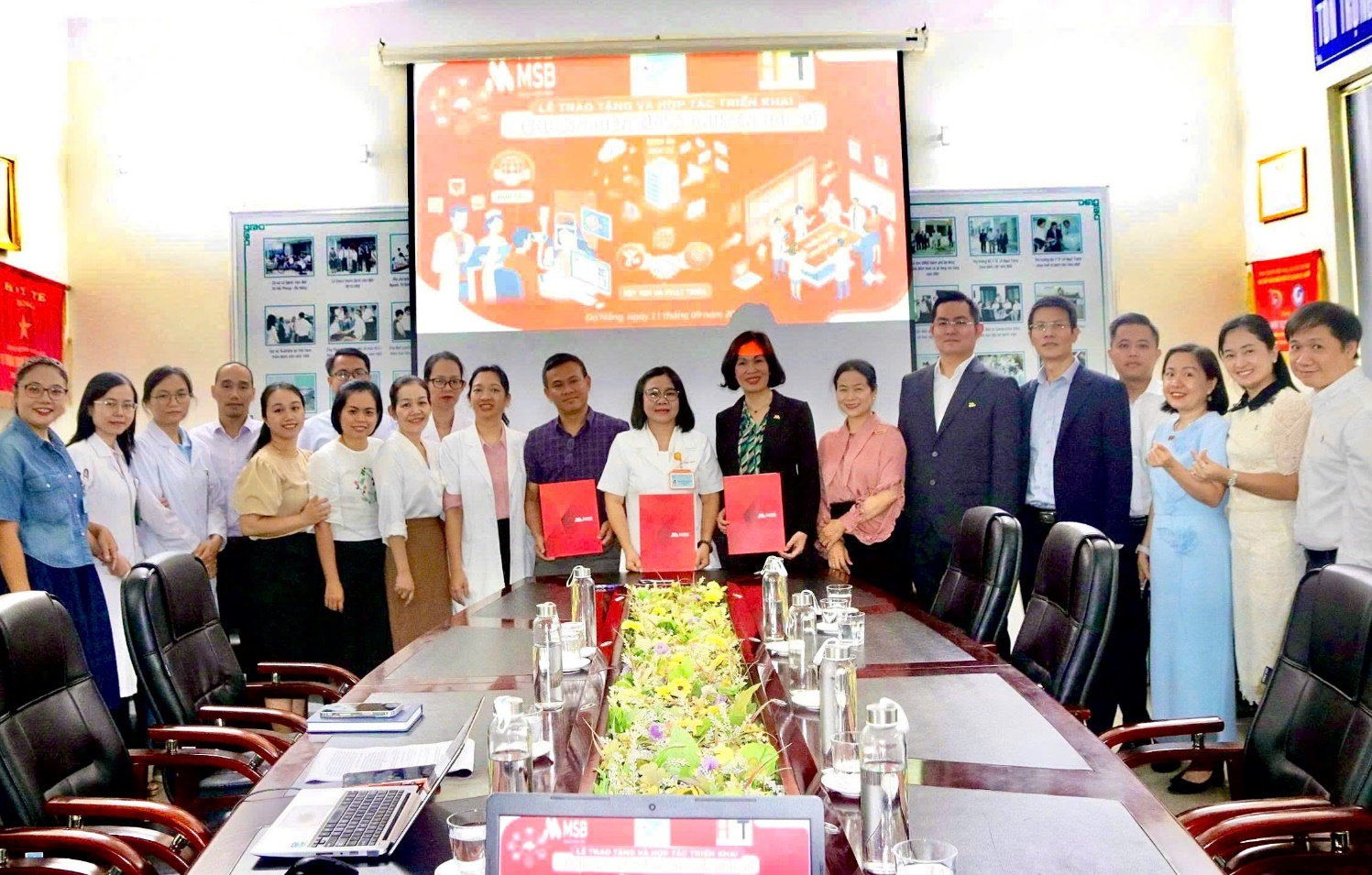 MSB và Bệnh viện Mắt Đà Nẵng triển khai giải pháp thanh toán không dùng tiền mặt