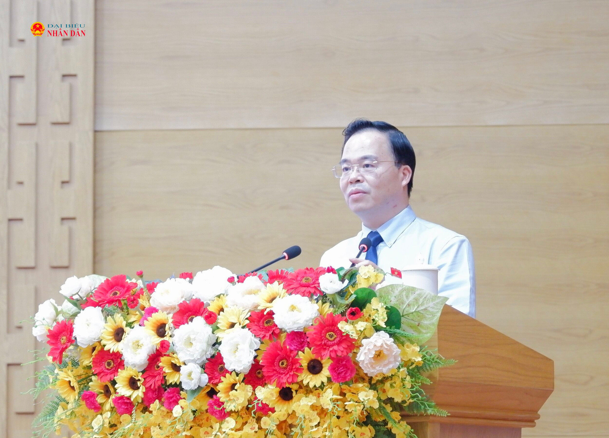 Phó Chủ nhiệm Ủy ban Khoa học, Công nghệ và Môi trường Trần Văn Khải - Chủ biên Bộ học liệu báo cáo chuyên đề về khoa học công nghệ, đổi mới sáng tạo và chuyển đổi số - Bài toán đặt ra và định hướng các nội dung triển khai trên địa bàn TP. Đồng Nai