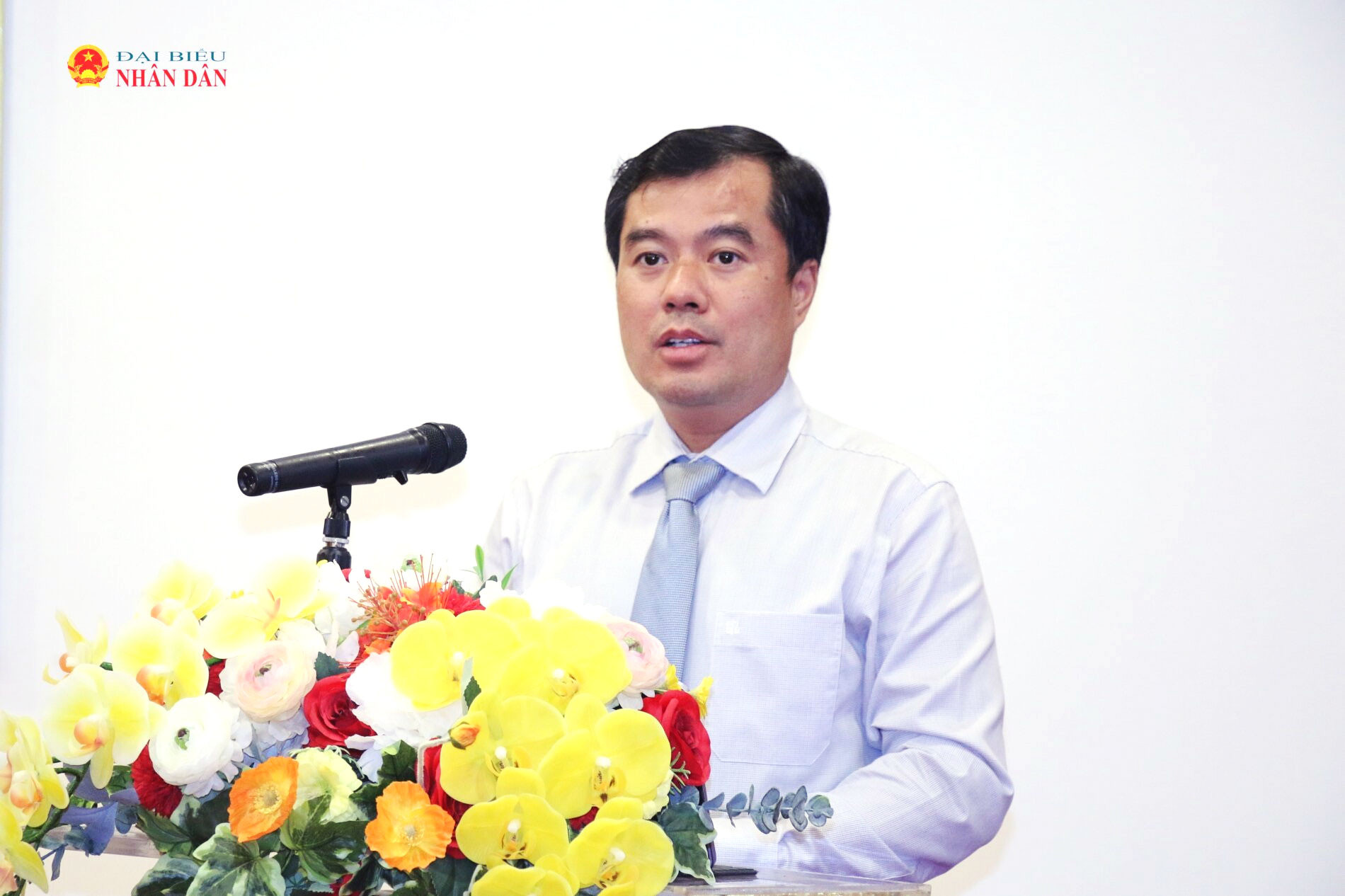 Phó Chủ nhiệm Văn phòng Quốc hội Nguyễn Mạnh Hùng phát biểu tại Lễ bế mạc diễn tập thực chiến bảo đảm an ninh mạng