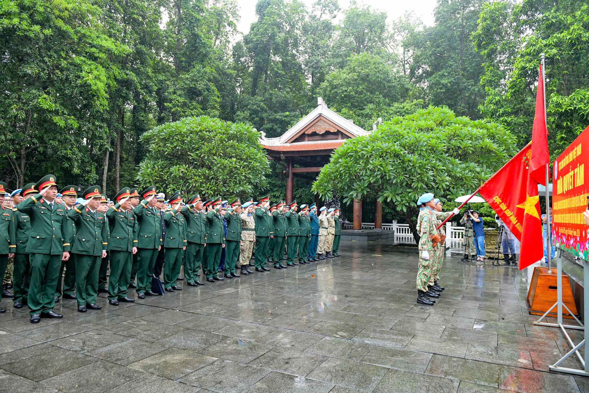 Quang cảnh buổi lễ