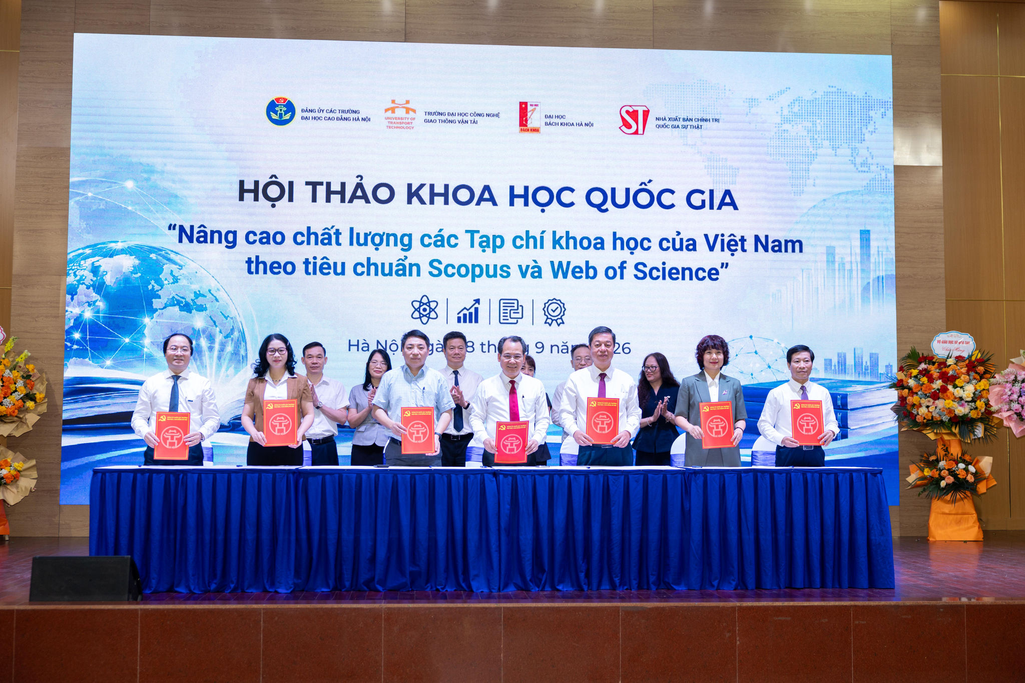 20 trường đại học phối hợp nâng cao chất lượng tạp chí khoa học Việt Nam theo chuẩn Scopus và Web of Science giai đoạn 2026 - 2030
