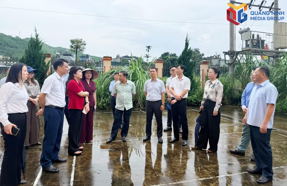 Đoàn giám sát HĐND thành phố Quảng Ninh khảo sát tại trụ sở Tòa án nhân dân huyện Ba Chẽ cũ.