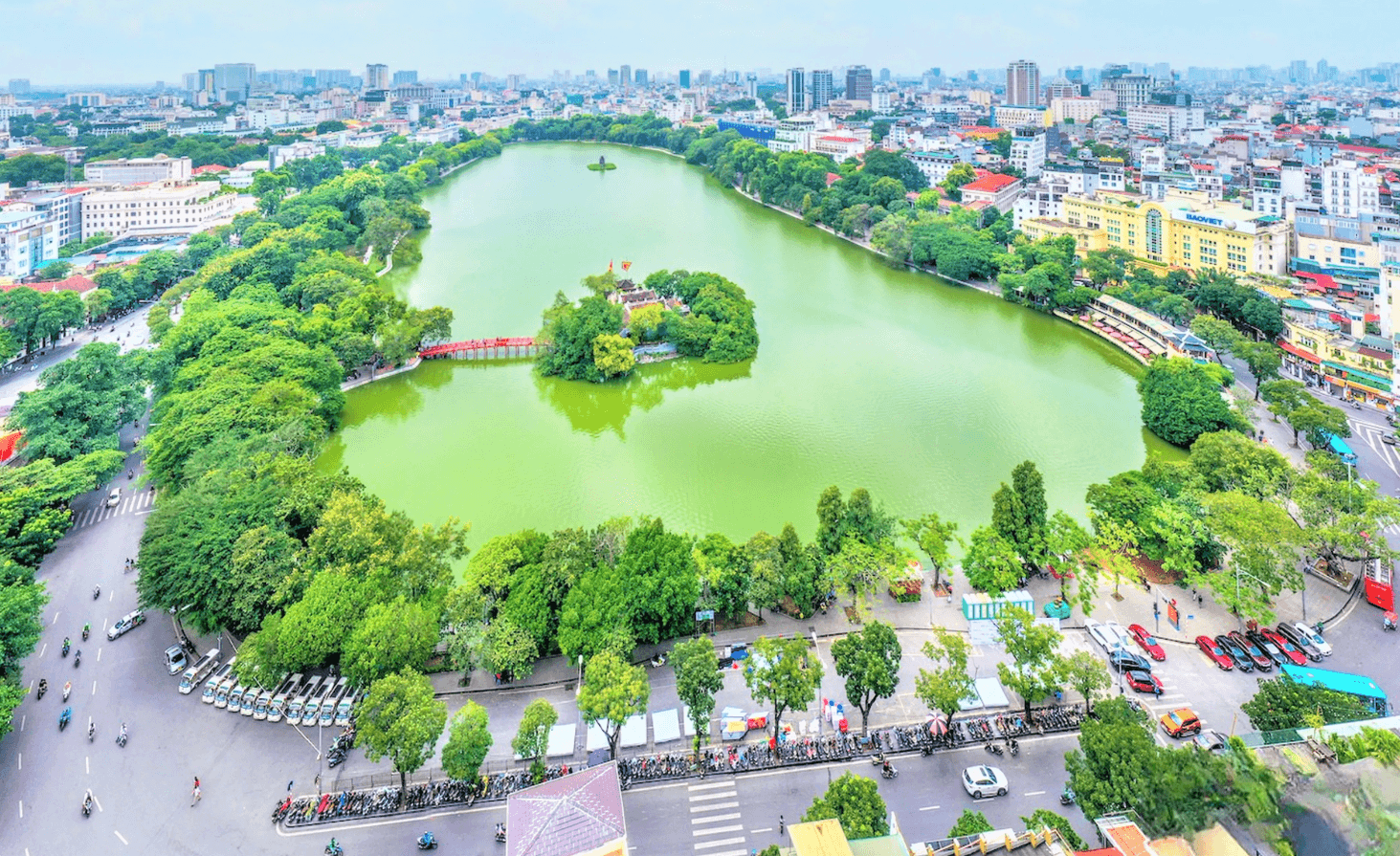 Không gian quanh khu vực hồ Hoàn Kiếm, Hà Nội