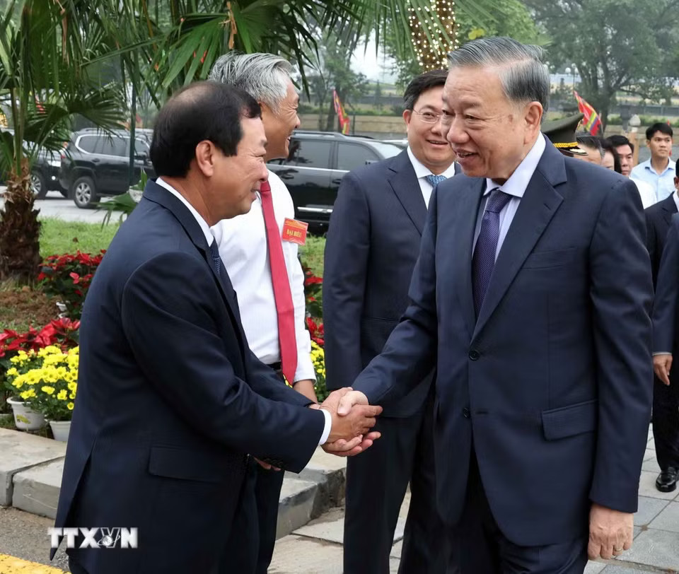Tổng Bí thư, Chủ tịch nước Tô Lâm và các đại biểu