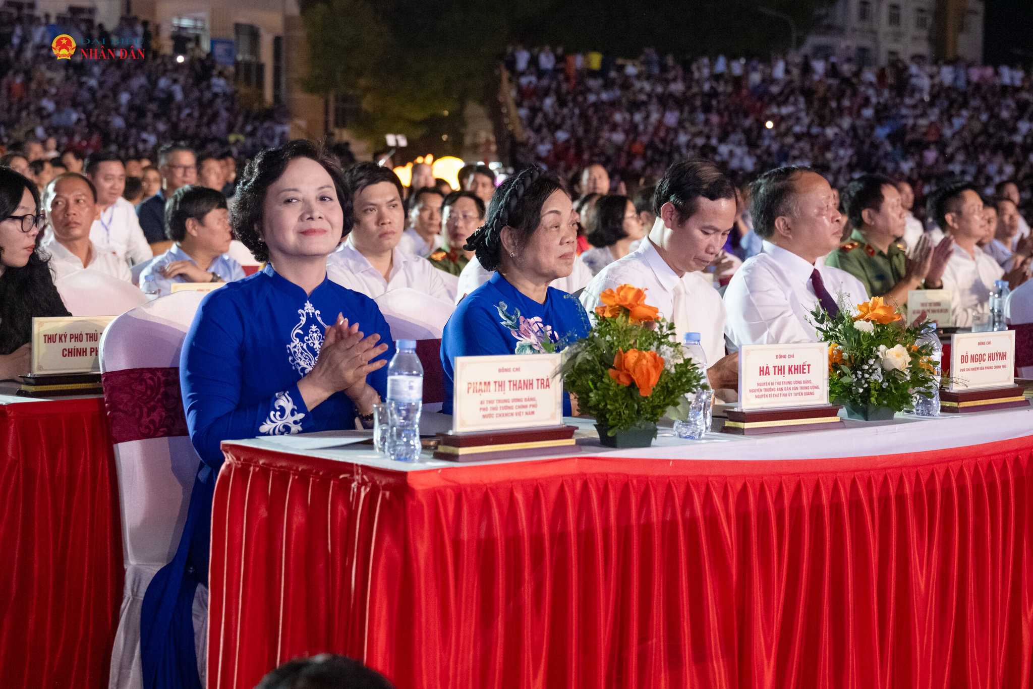 Phó Thủ tướng Chính phủ Phạm Thị Thanh Trà dự Đêm hội Thành Tuyên năm 2026 với chủ đề “Lung linh đêm hội trăng rằm”