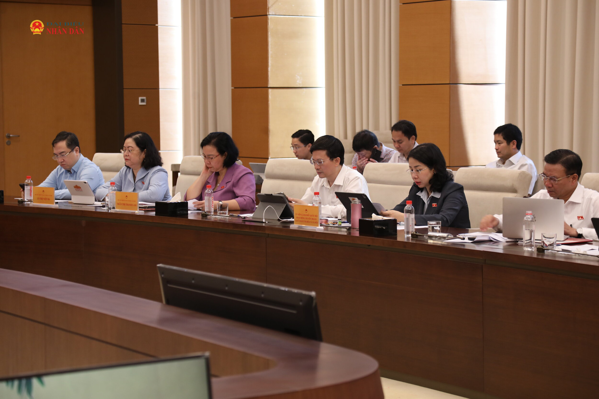 Các đại biểu dự Phiên giải trình