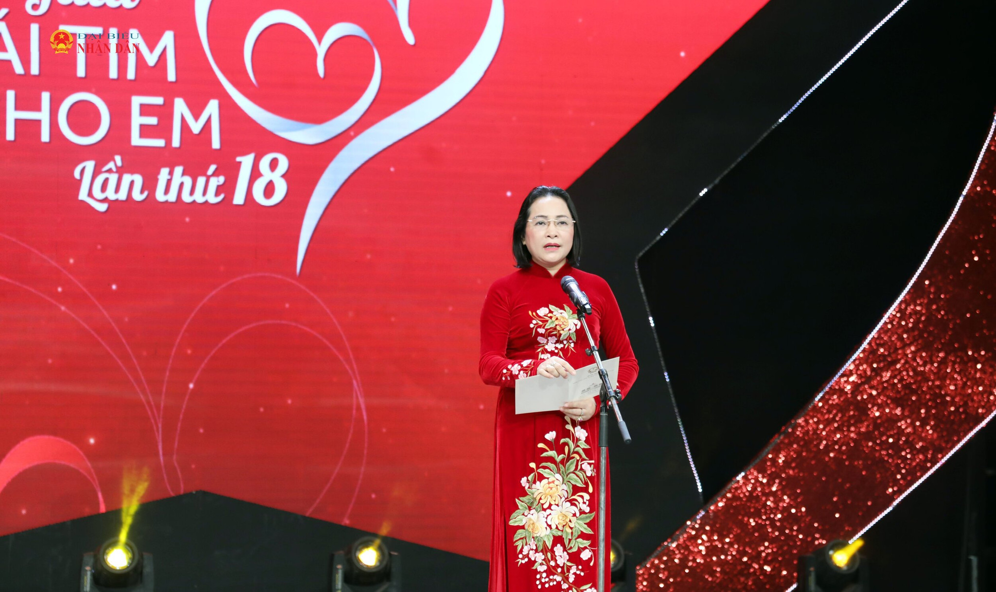 Phó Chủ tịch Quốc hội Nguyễn Thị Thanh phát biểu tại chương trình