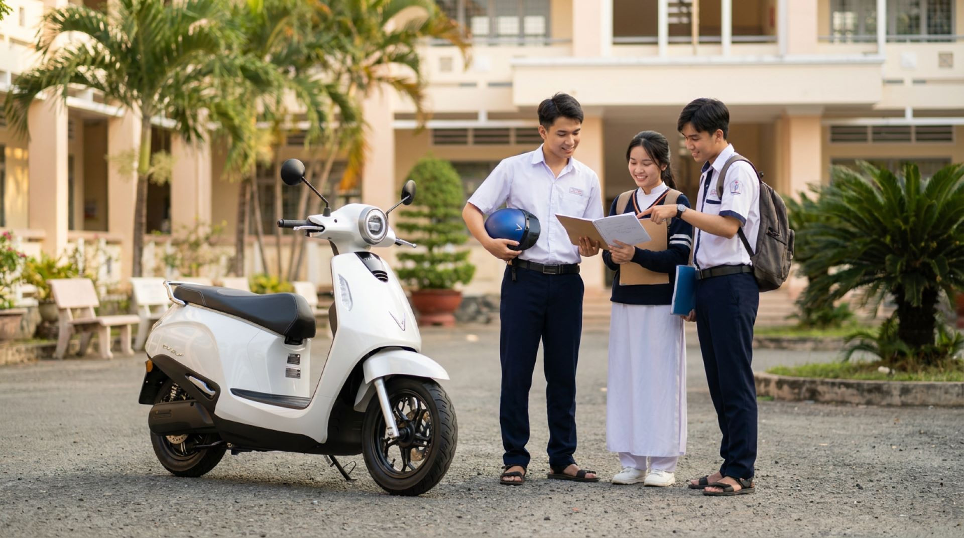 Đổi pin trong vài phút: Evo Lite giúp học sinh chủ động hơn