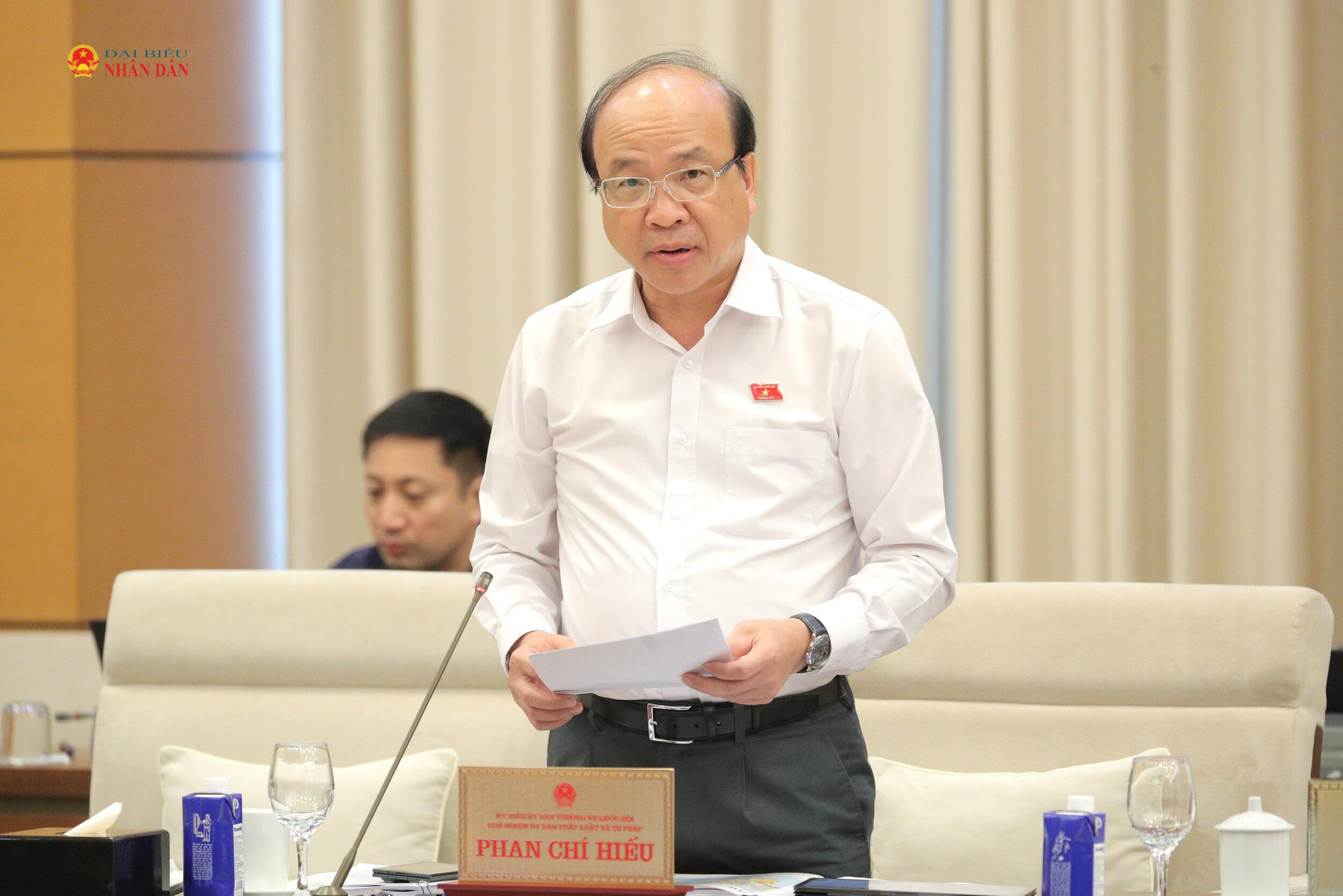 Chủ nhiệm Ủy ban Pháp luật và Tư pháp Phan Chí Hiếu