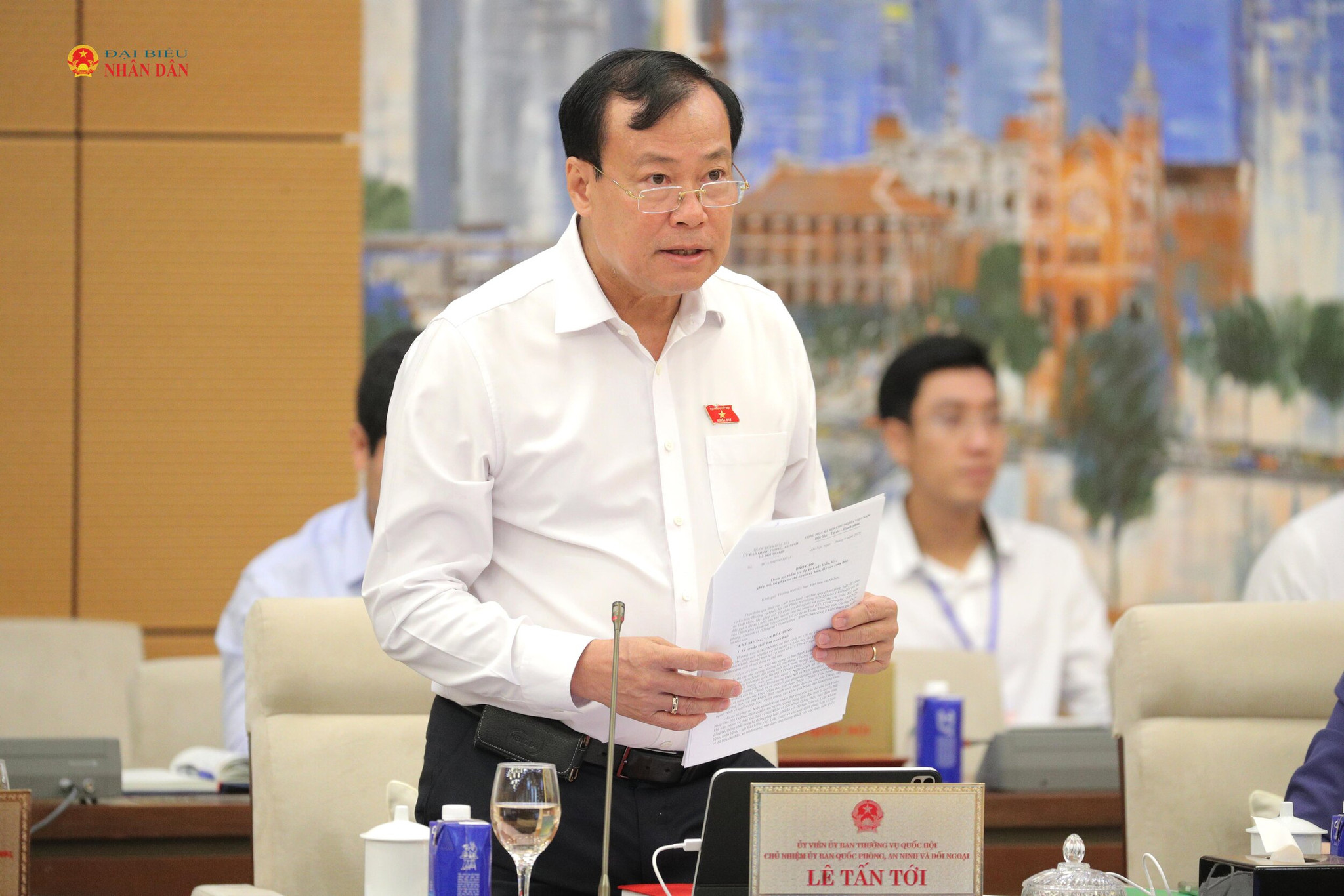 Chủ nhiệm Ủy ban Quốc phòng, An ninh và Đối ngoại Lê Tấn Tới