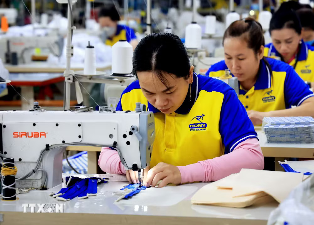 Sản xuất hàng dệt may xuất khẩu. (