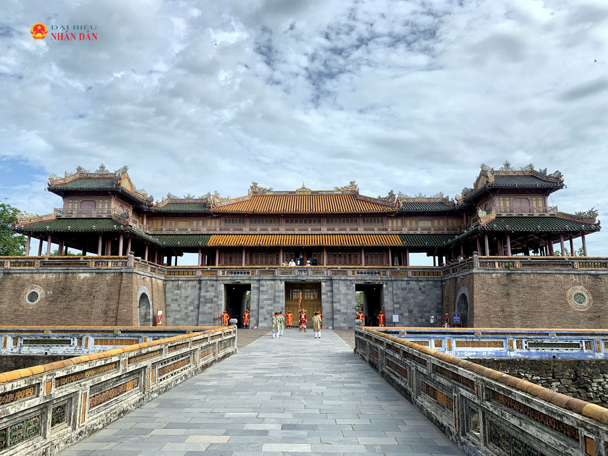 Quần thể di tích Cố đô Huế Huế trở thành điểm đến của nhiều đạo diễn, đoàn làm phim. Ảnh Th. Nguyên