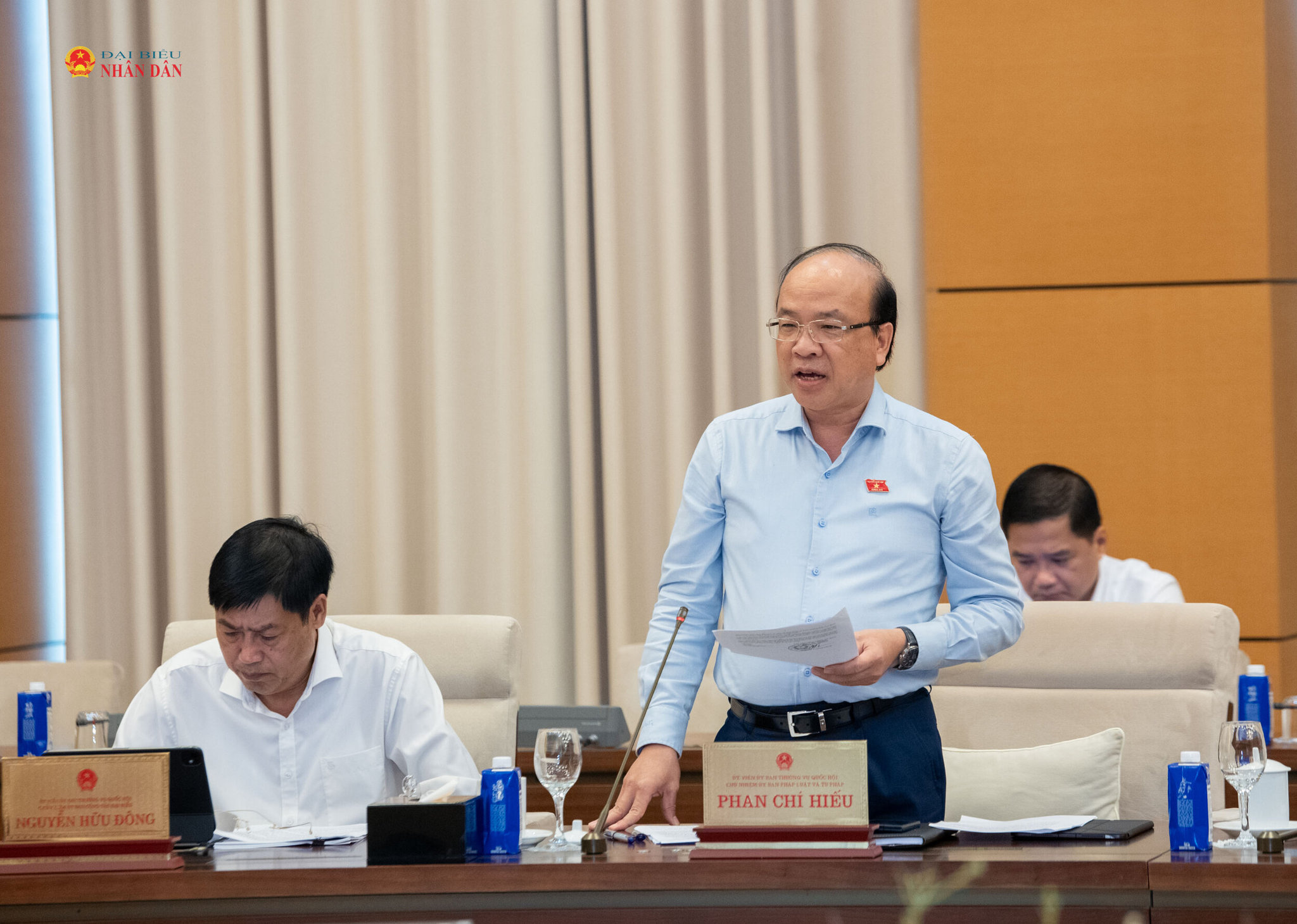 Chủ nhiệm UB Pháp luật và Tư pháp Phan Chí Hiếu