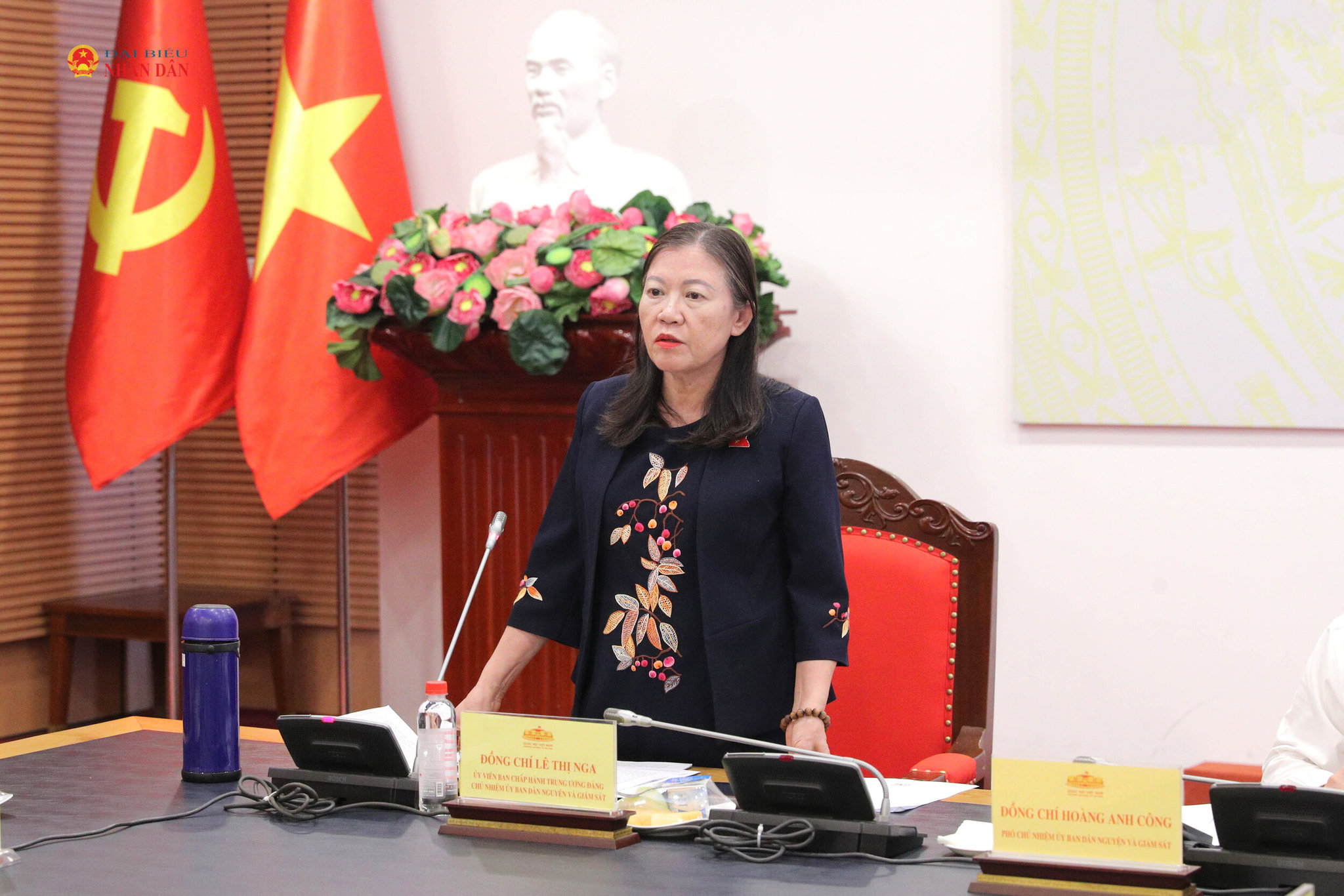 Chủ nhiệm Ủy ban Dân nguyện và Giám sát Lê Thị Nga