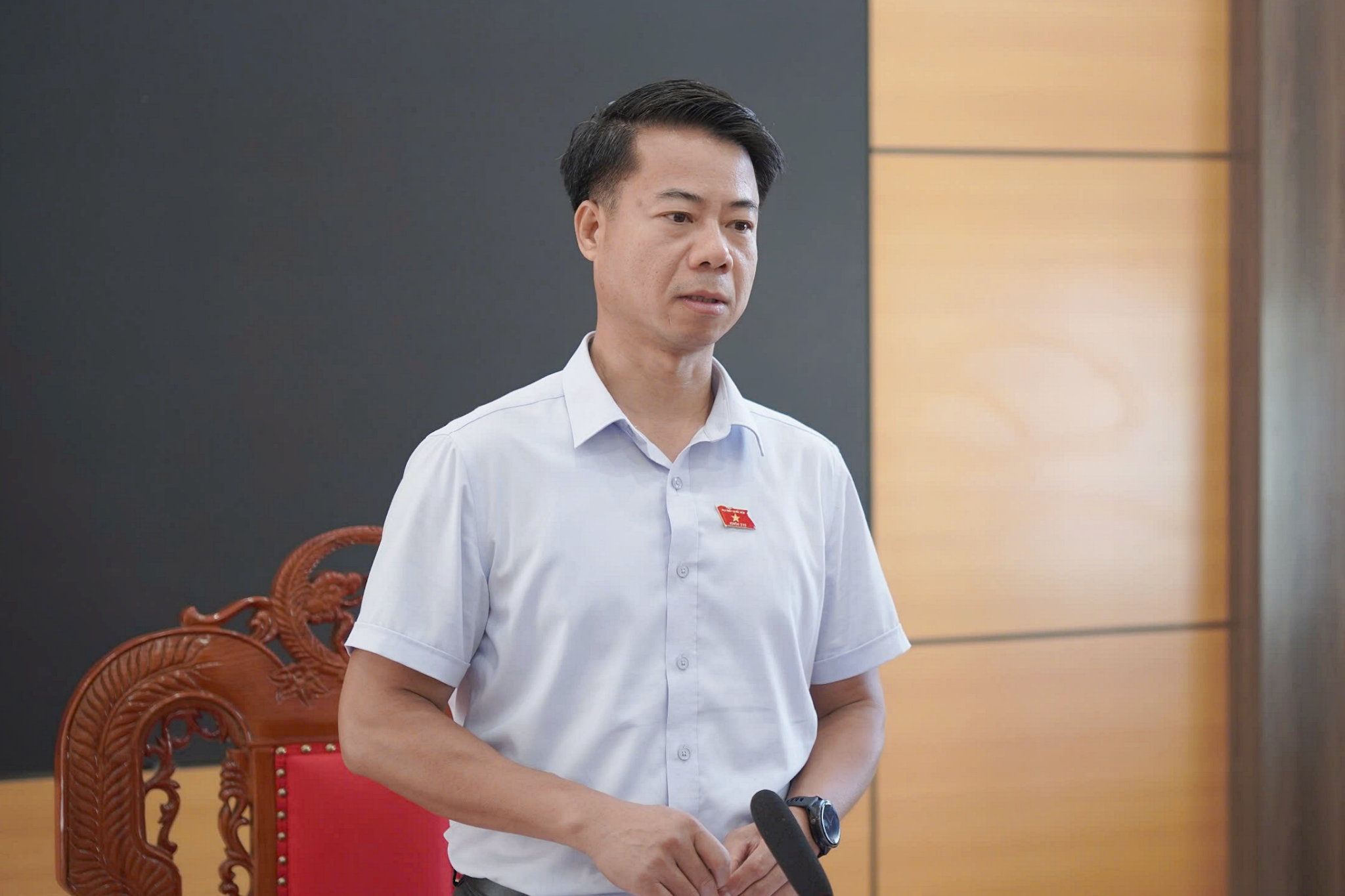 Đồng chí Hoàng Quốc Khánh - Kết luận buổi giám sát