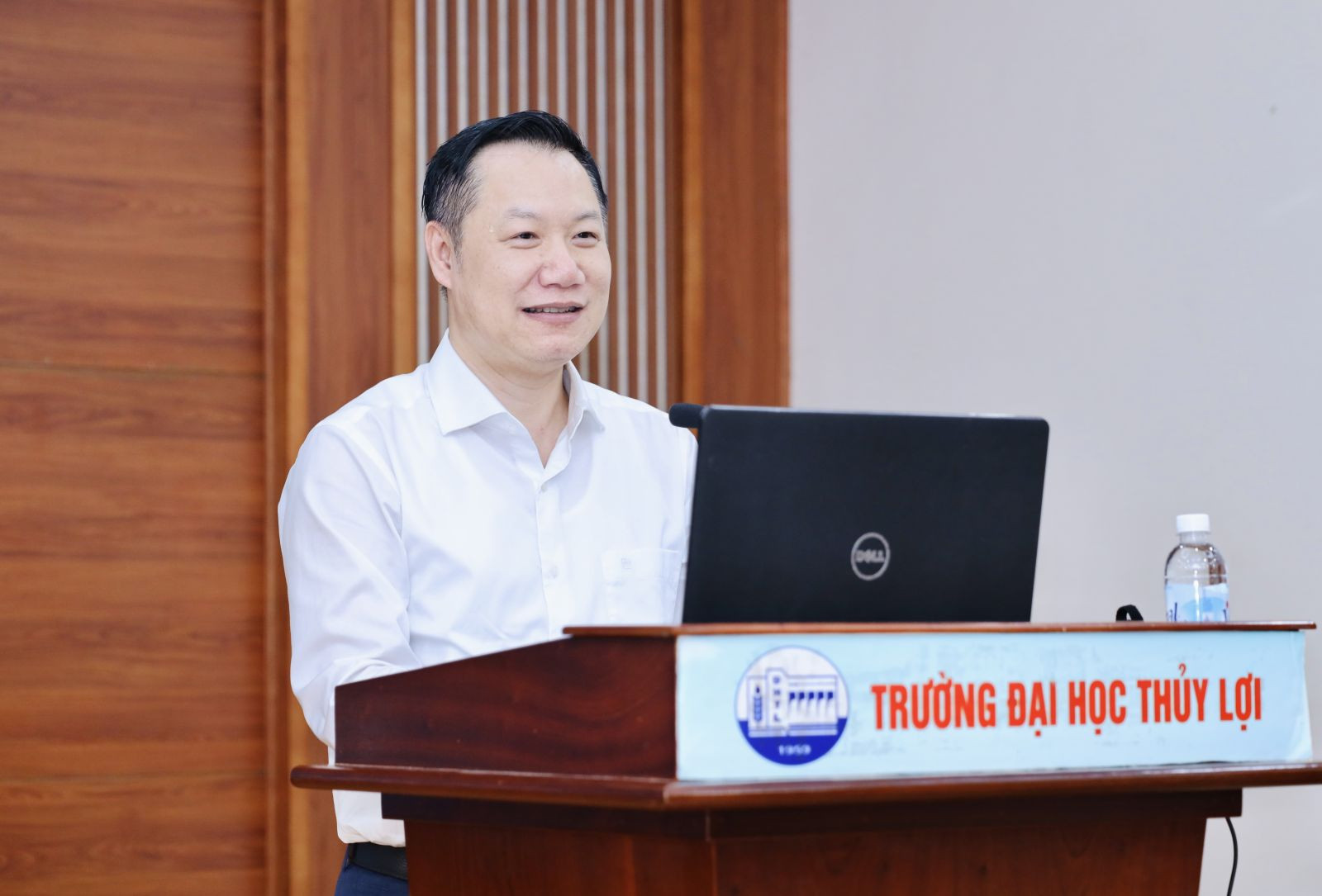 GS.TS Nguyễn Tiến Thảo, Vụ trưởng Vụ Giáo dục đại học, Bộ GD-ĐT phát biểu tại Toạ đàm
