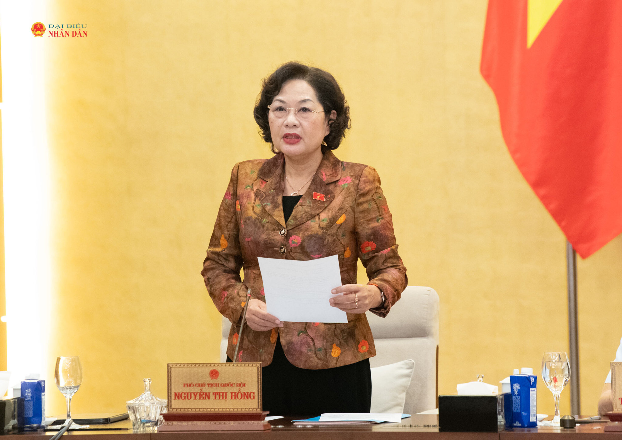 Phó chủ tịch QH Nguyễn Thị Hồng .1