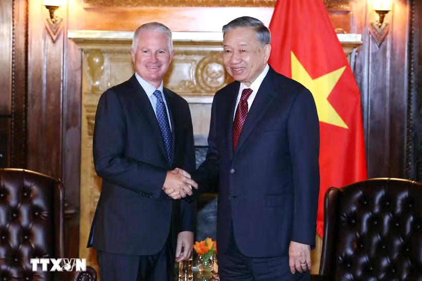 Tổng Bí thư, Chủ tịch nước Tô Lâm tiếp ông Chip Kaye, Chủ tịch Tập đoàn Warburg Pincus