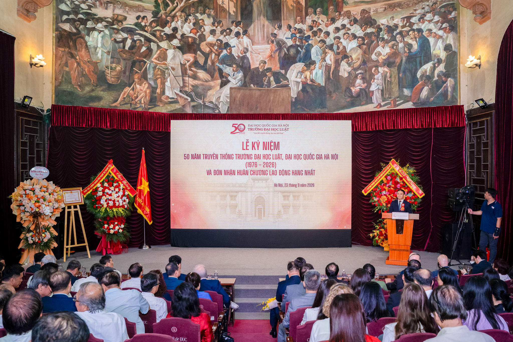 Toàn cảnh buổi lễ