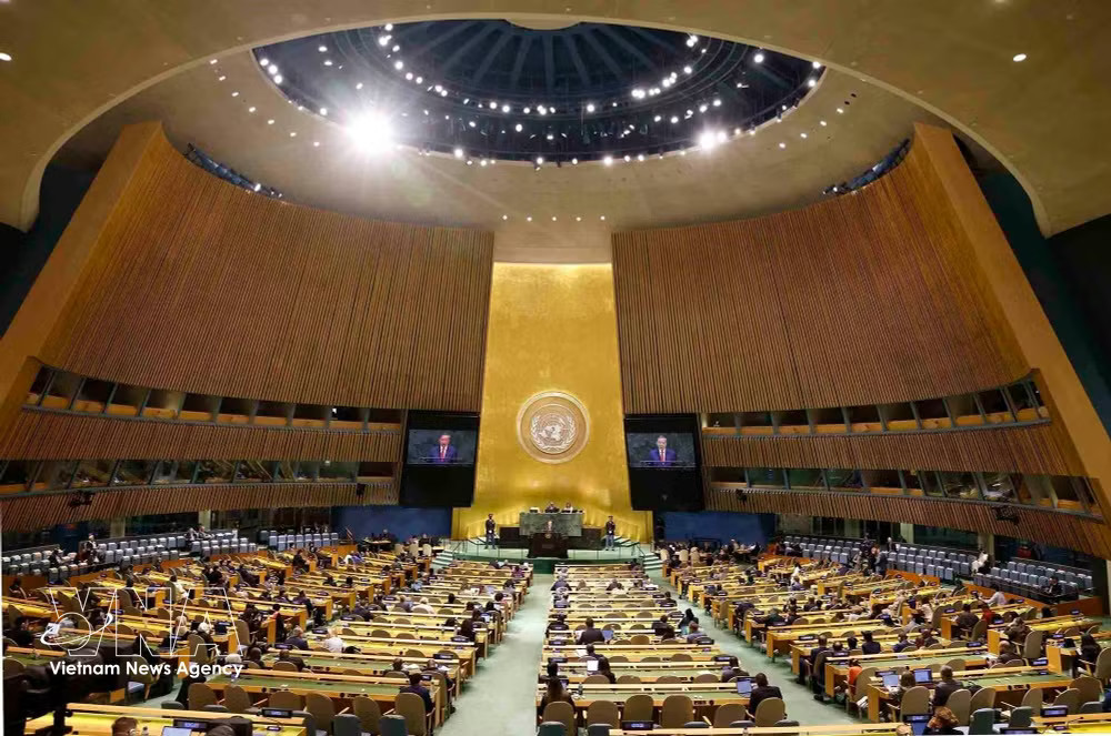 An overview of the high-level general debate of the 81st session of the United Nations General Assembly (Photo: VNA) vnanet-top-vietnamese-leader-at-unga-1923.jpg