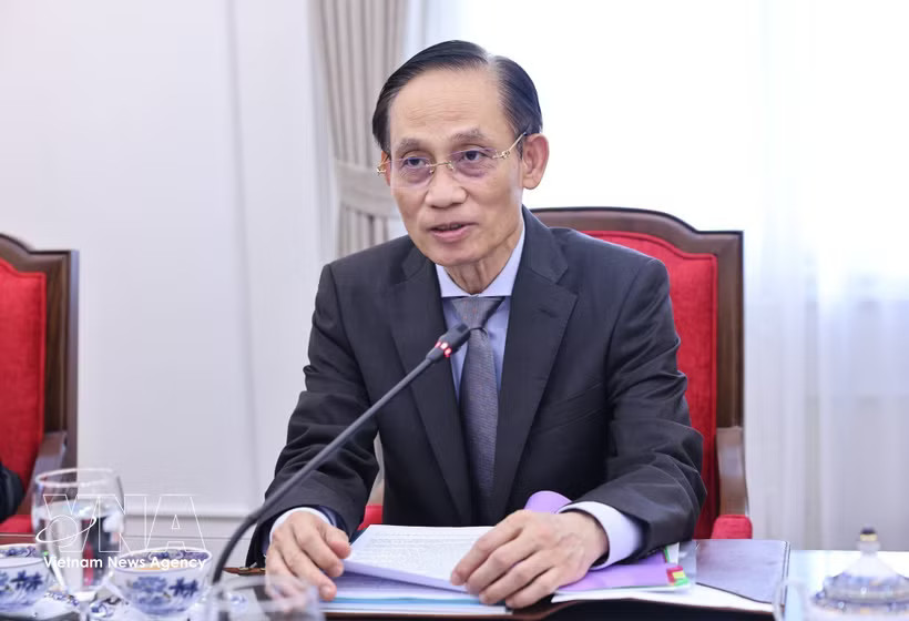 Vietnamese Minister of Foreign Affairs Le Hoai Trung (Photo: VNA)