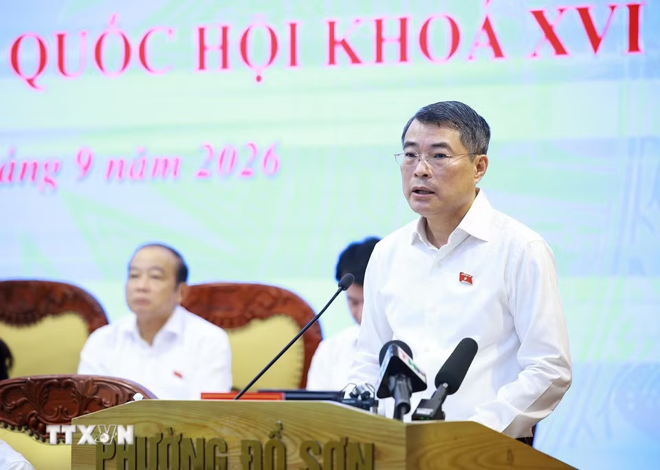 Thủ tướng Lê Minh Hưng phát biểu tại buổi tiếp xúc cử tri thành phố Hải Phòng trước Kỳ họp thứ Hai, Quốc hội khoá XVI
