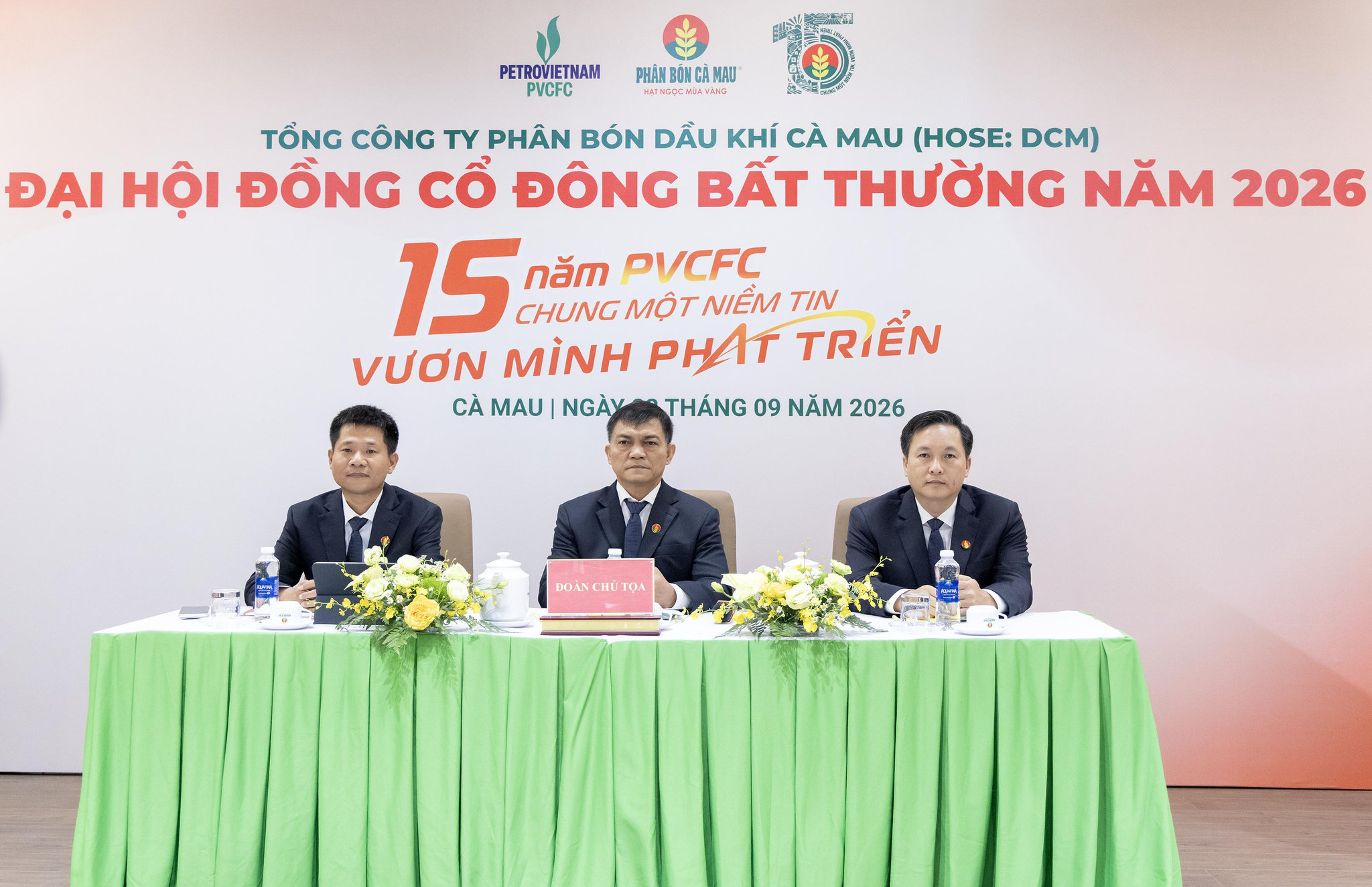 Phân bón Cà Mau tổ chức Đại hội Cổ đông bất thường năm 2026