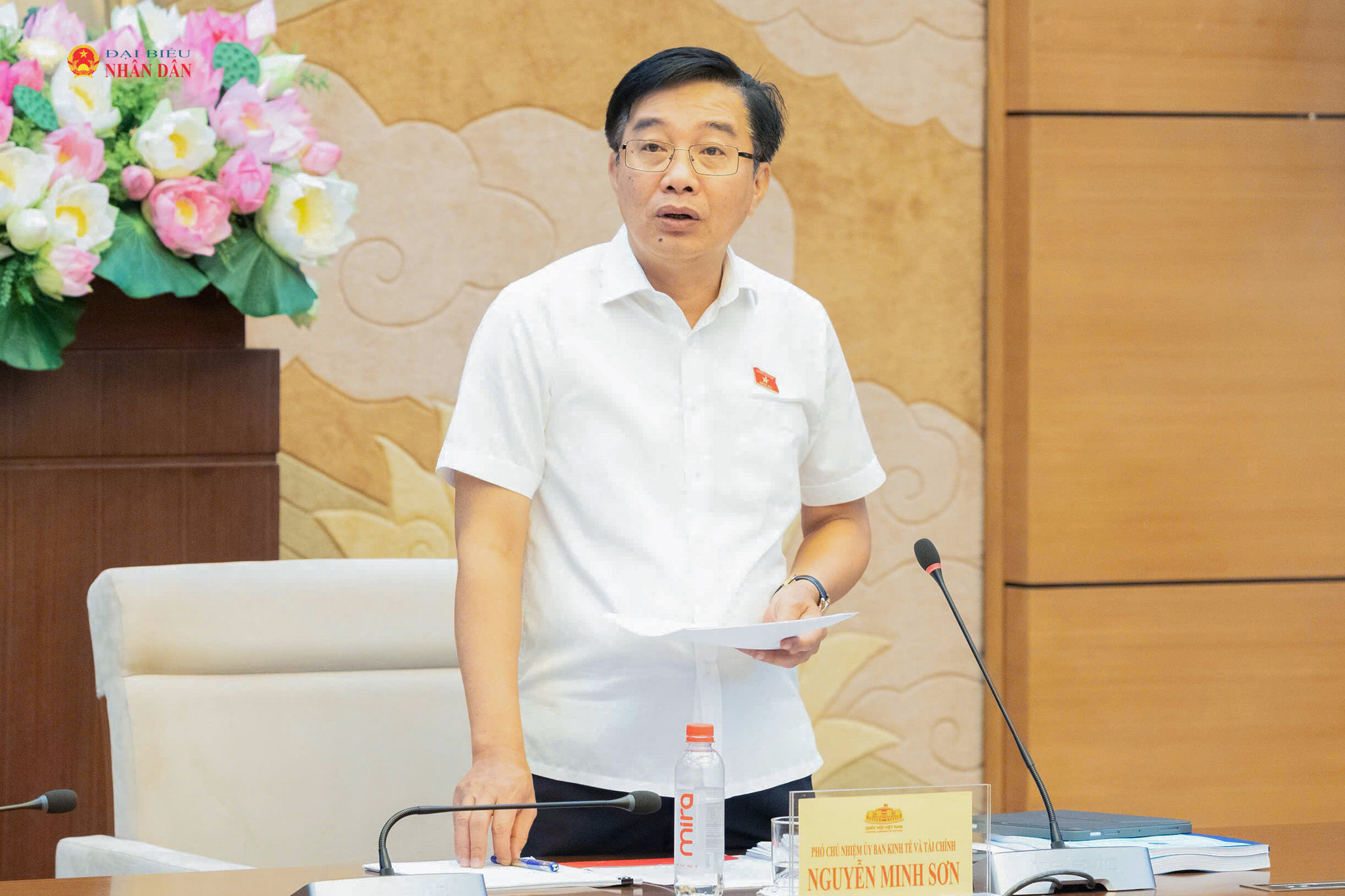 Phó Chủ nhiệm Ủy ban Kinh tế và Tài chính Nguyễn Minh Sơn