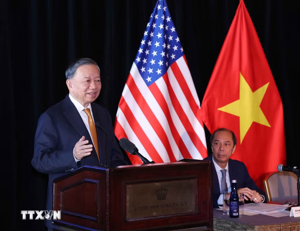 Tổng Bí thư, Chủ tịch nước Tô Lâm gặp gỡ chuyên gia, trí thức người Việt Nam tại Hoa Kỳ