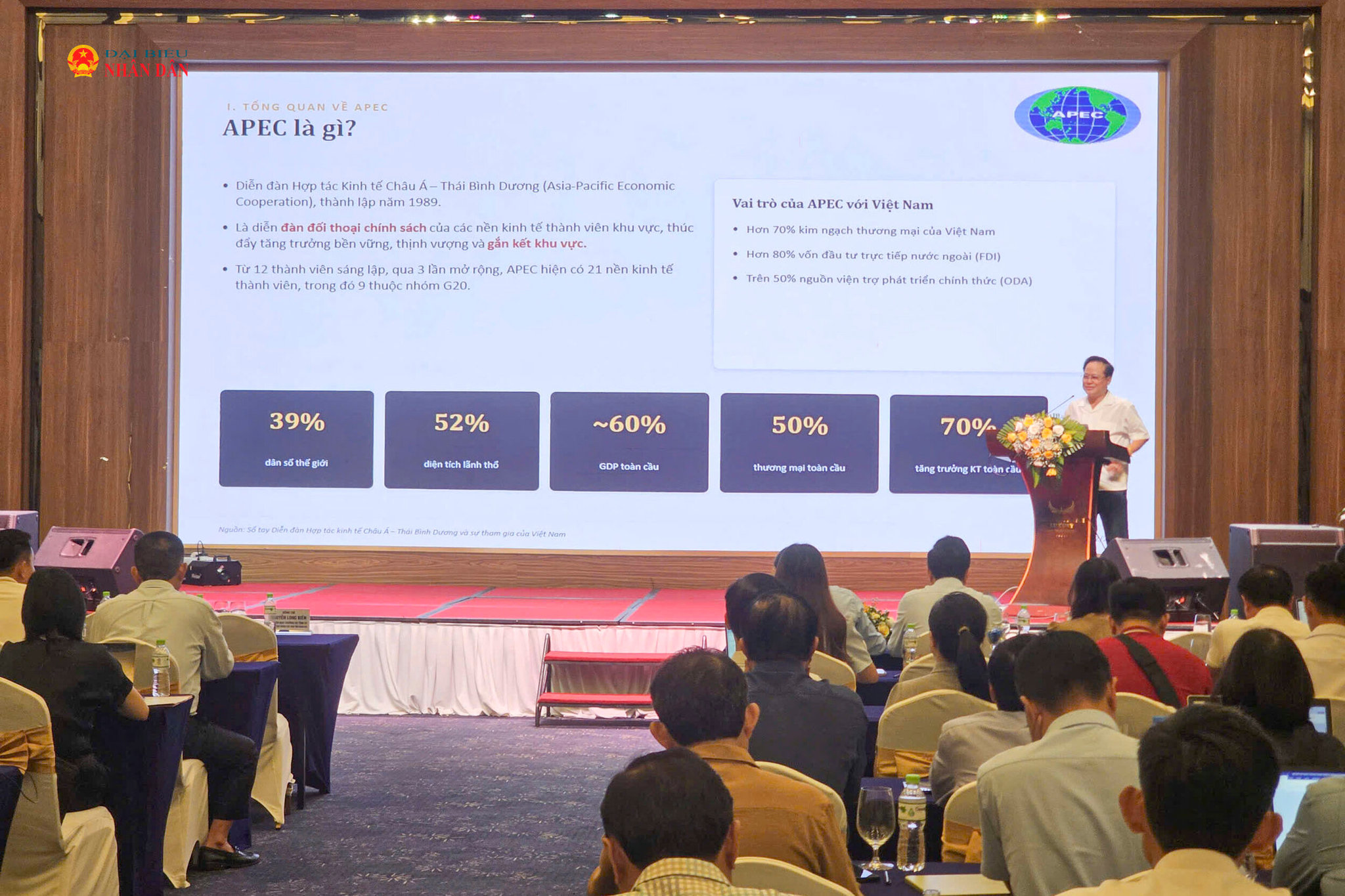 Toàn cảnh hội nghị tập huấn kỹ năng tuyên truyền năm APEC Việt Nam 2027