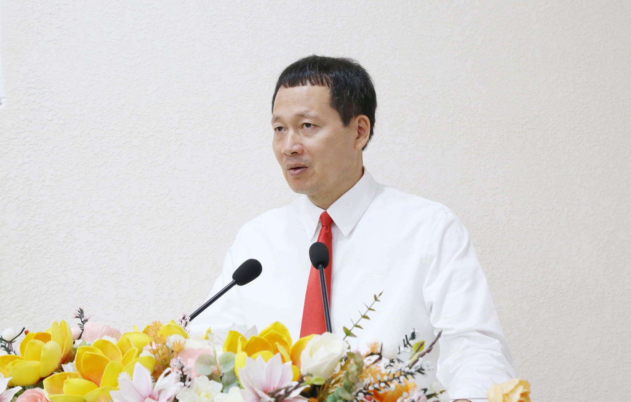 Bí thư Thành ủy Đồng Nai Vũ Hồng Văn phát biểu chỉ đạo tại buổi lễ
