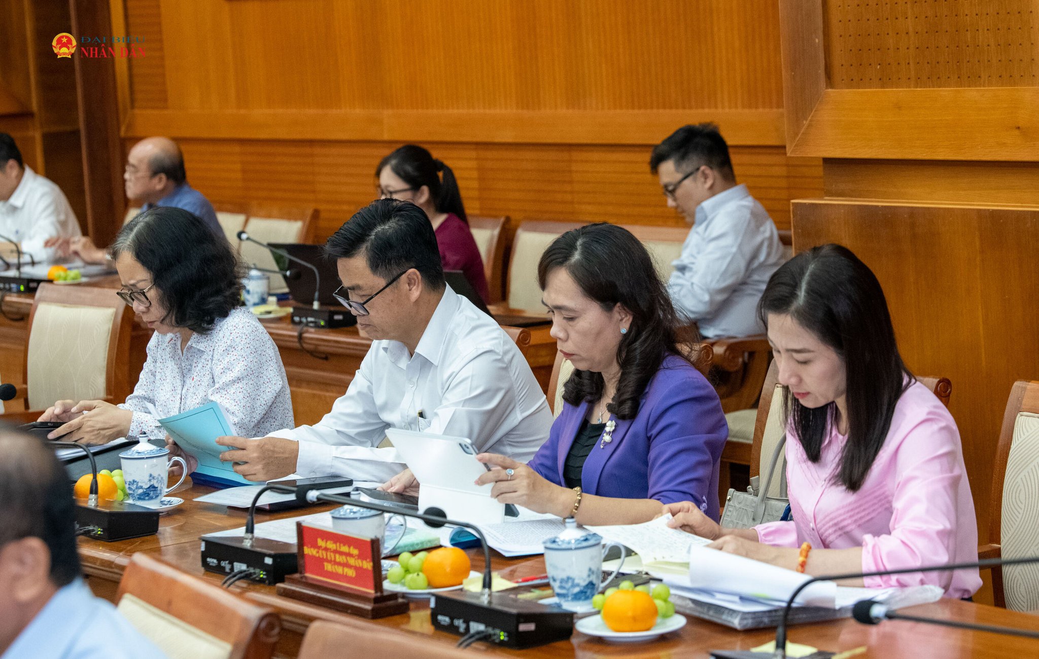 Các đai biểu dự hội nghị.4