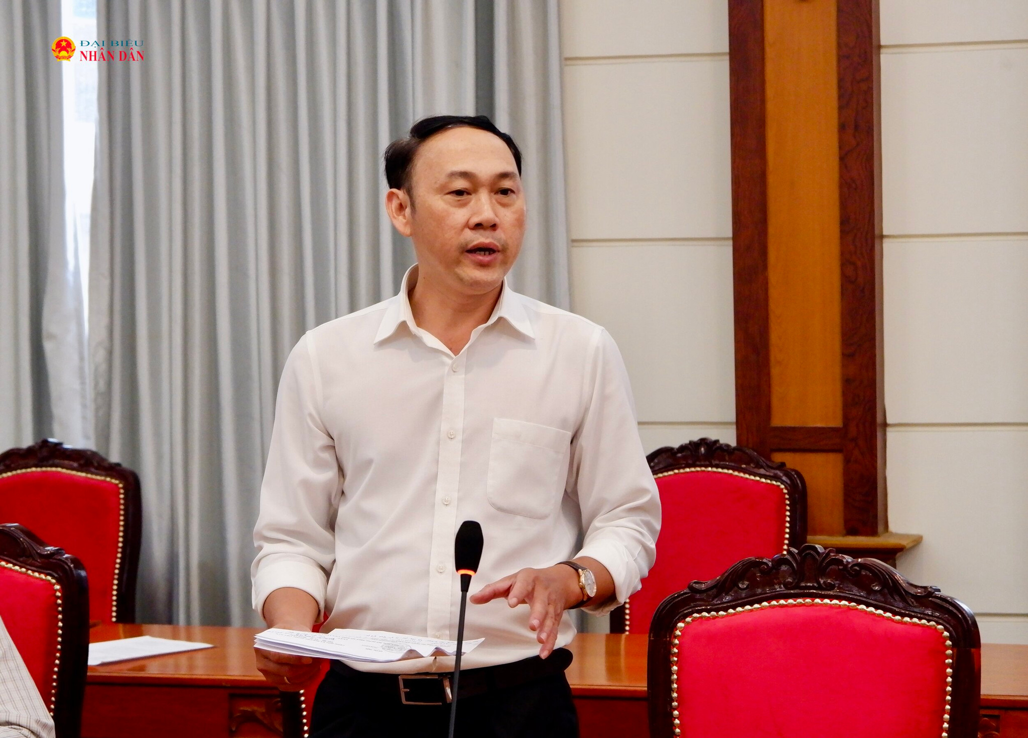 Đại diện Sở Văn hóa và Thể thao TP. Hồ Chí Minh Nguyễn Đình Ly phát biểu