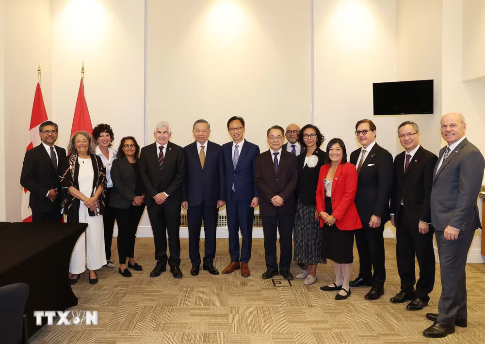 Tổng Bí thư, Chủ tịch nước Tô Lâm với Nhóm Nghị sỹ hữu nghị Canada - Việt Nam