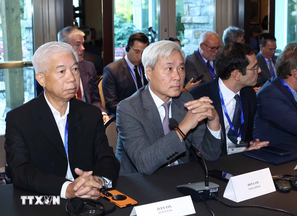 Các đại biểu tham dự Tọa đàm cấp cao doanh nghiệp Việt Nam-Canada