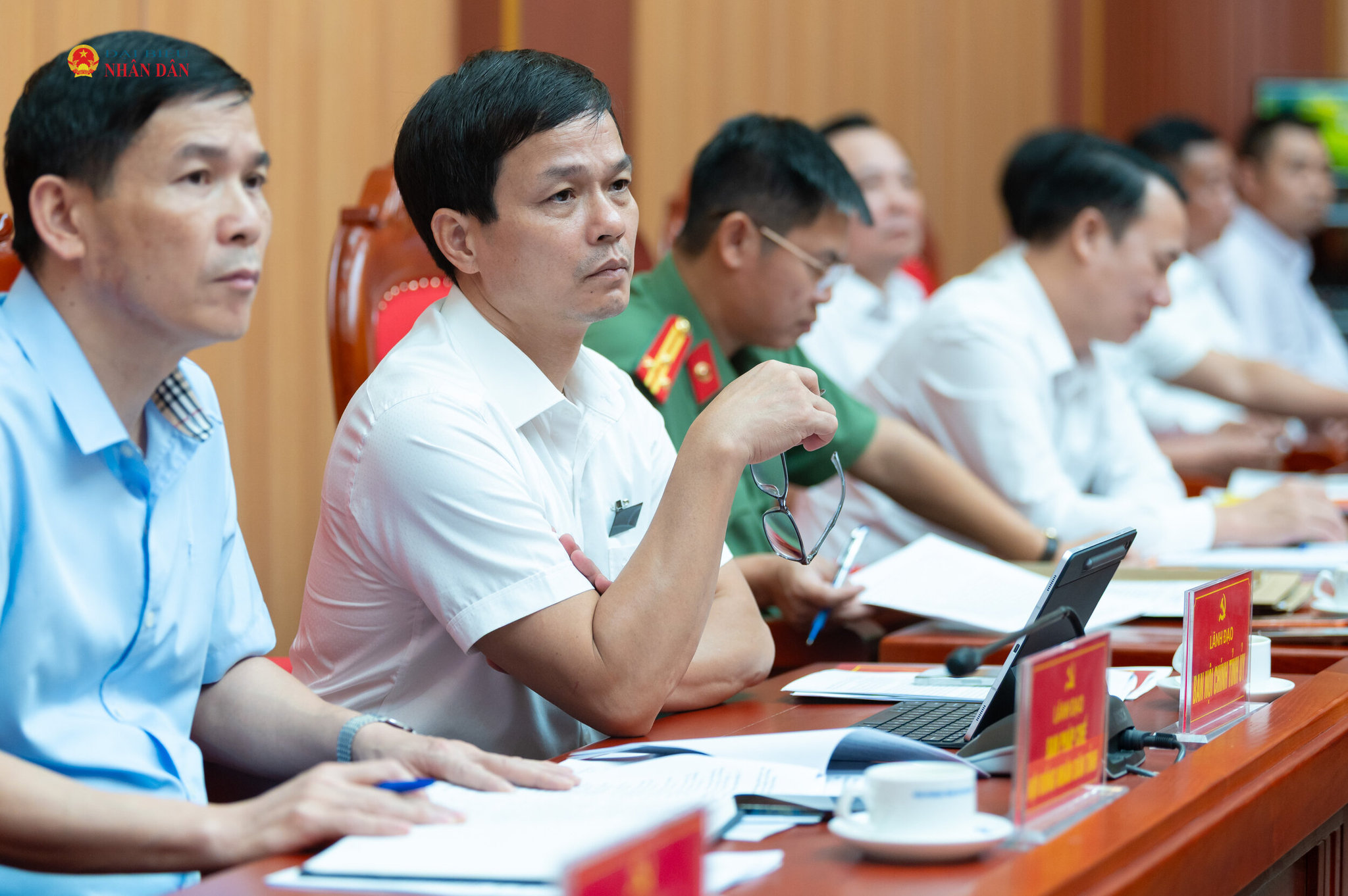 Đại biểu tham dự cuộc làm việc