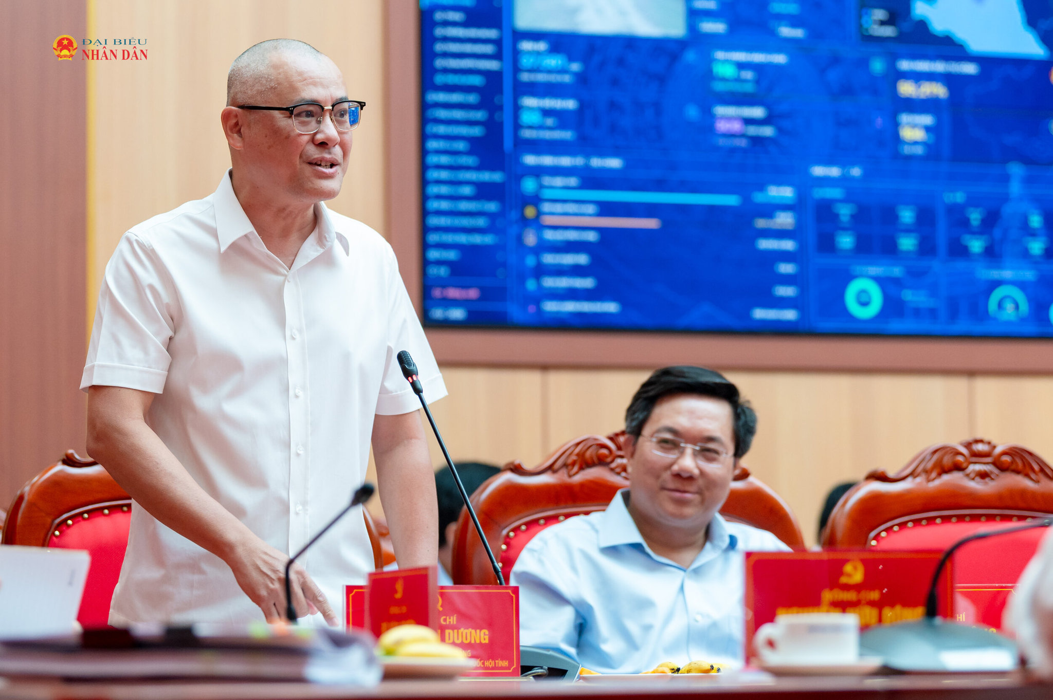 Bí thư Tỉnh ủy Phú Thọ Phạm Đại Dương giới thiệu Hệ thống quản trị, điều hành phát triển kinh tế, xã hội tỉnh Phú Thọ