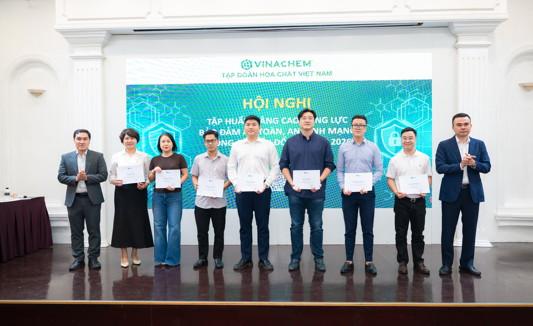 Vinachem tập huấn nâng cao năng lực bảo đảm an toàn, an ninh mạng trong chuyển đổi số