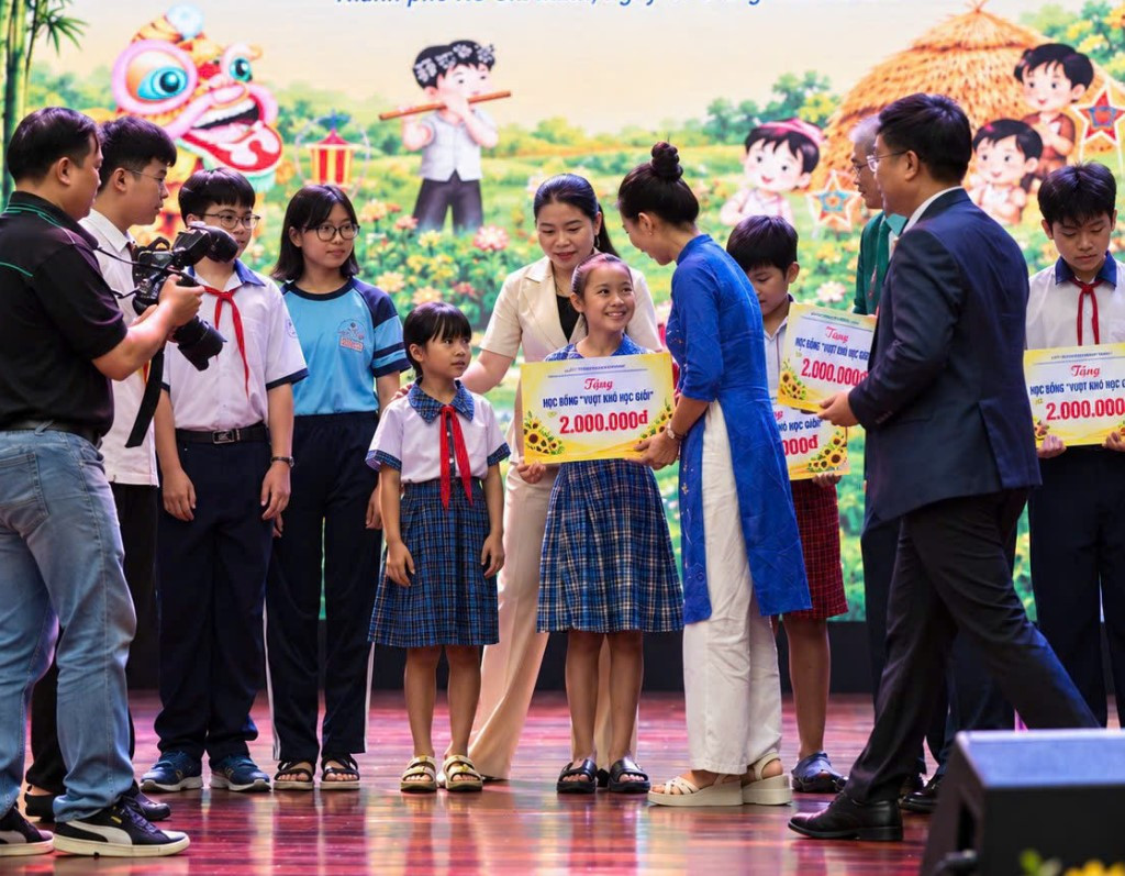 Tân Hiệp Phát đồng hành với Trung tâm công tác xã hội - Quỹ bảo trợ trẻ em Bình Dương để chăm lo cho trẻ em trong nhiều năm qua